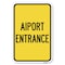 Signmission Safety Sign, 12 in Height, Aluminum, 18 in Length, 24460 A-1218-24460 - alternate 1
